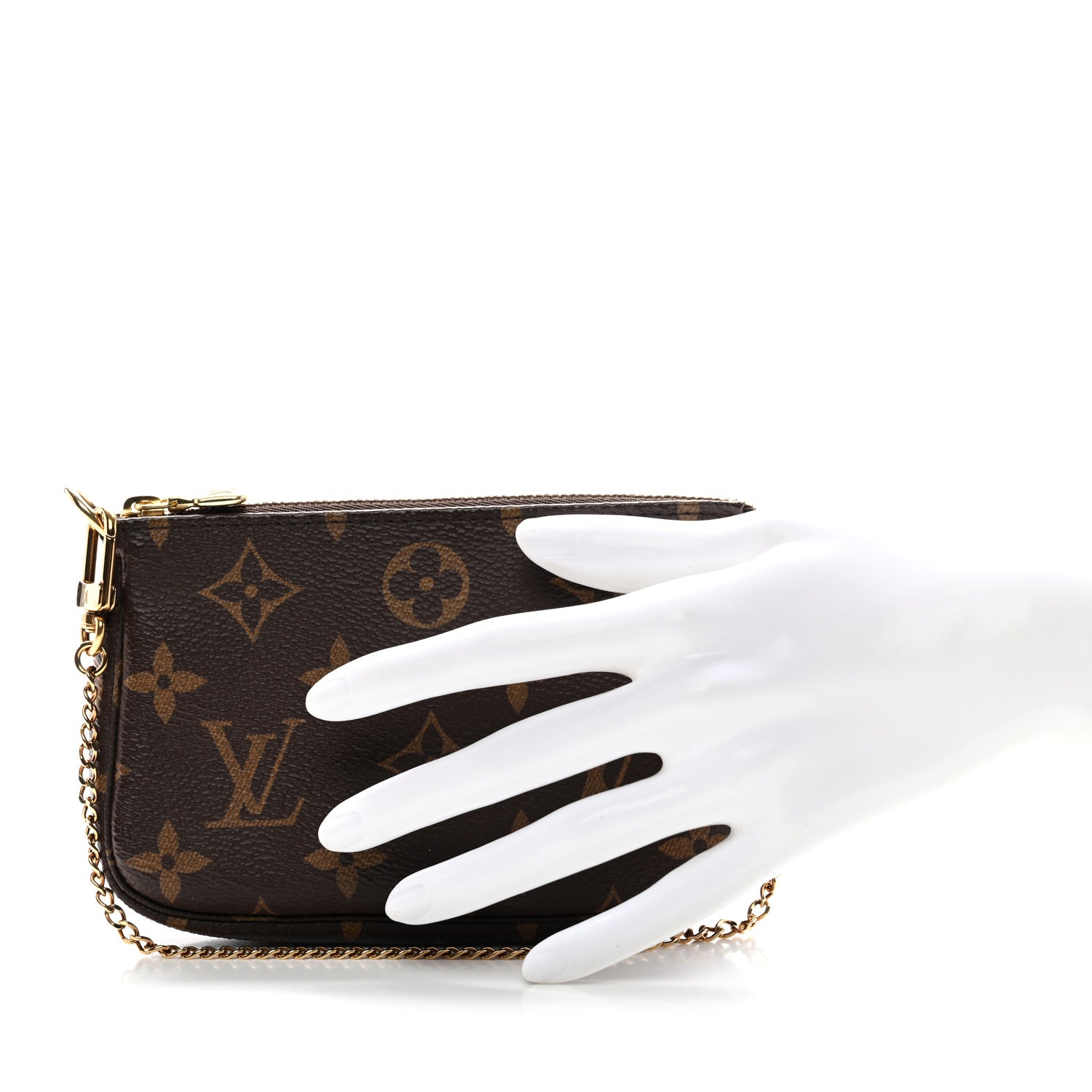 Louis Vuitton Monogram Mini Pochette Accessories 2 of 7