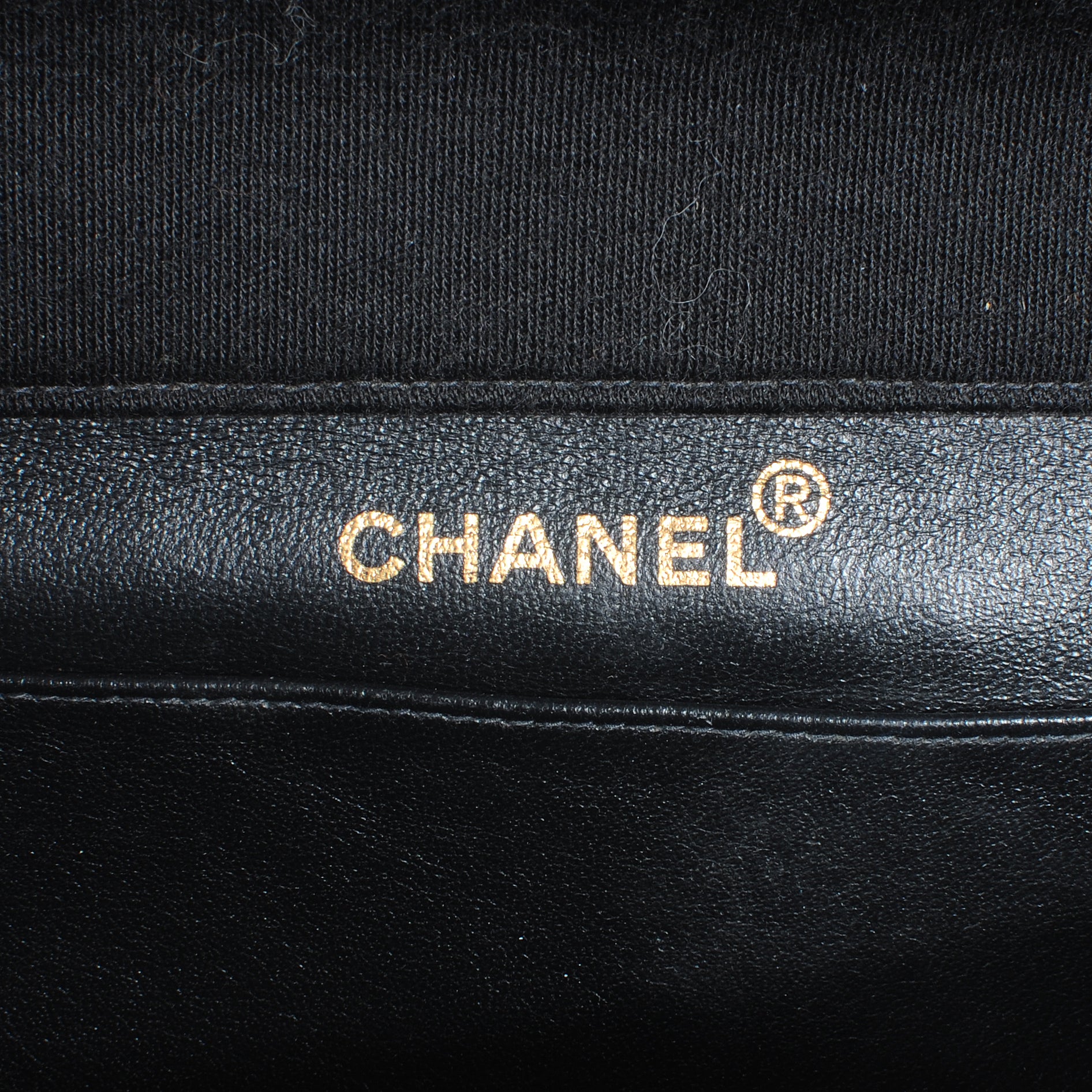 Chanel Jersey Double Sided Jumbo Flap Black 10 of 12