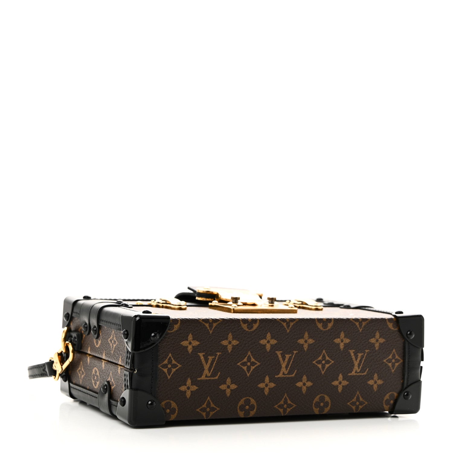 Louis Vuitton Monogram Petite Malle Black 4 of 9