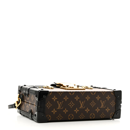 Louis Vuitton Monogram Petite Malle Black 4 of 9