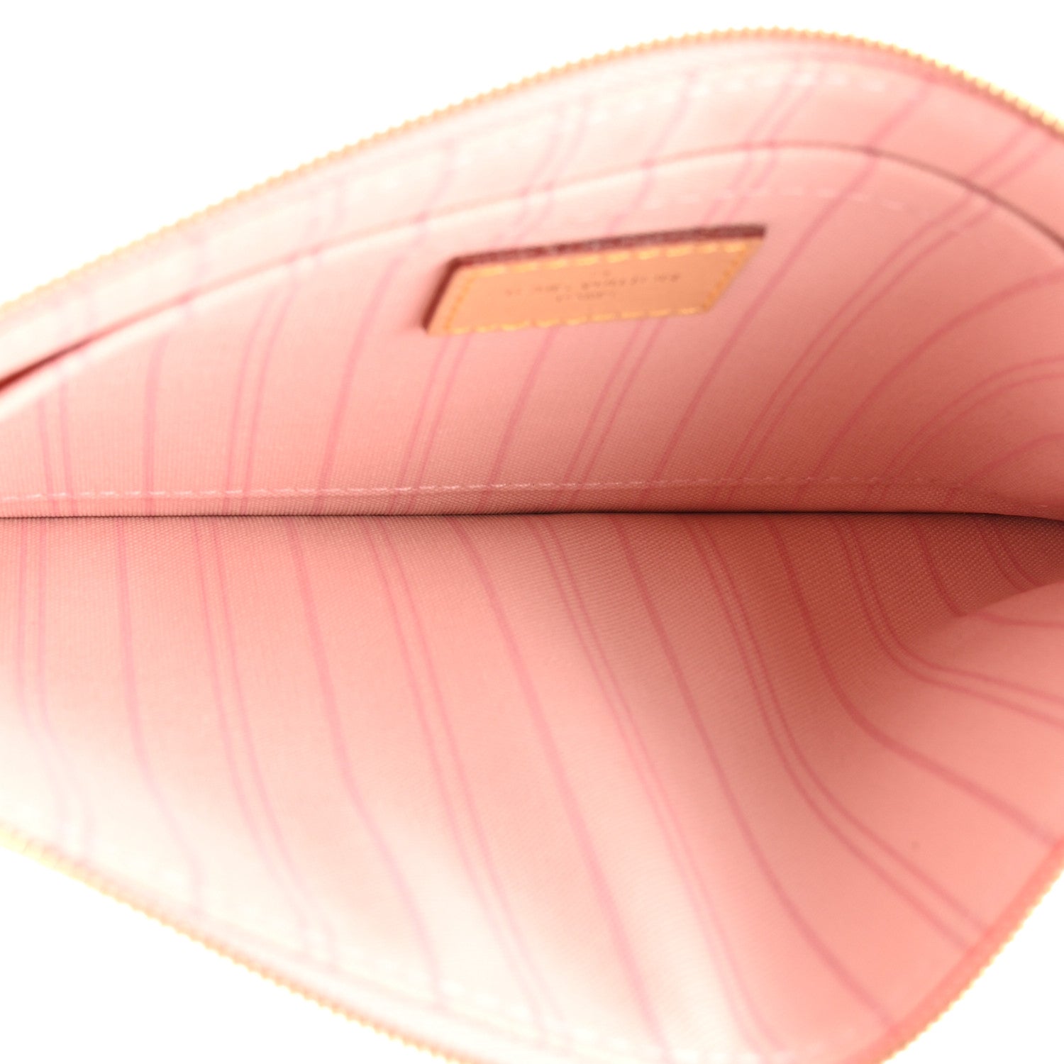 Louis Vuitton Damier Azur Neverfull MM GM Pochette Rose Ballerine 5 of 6