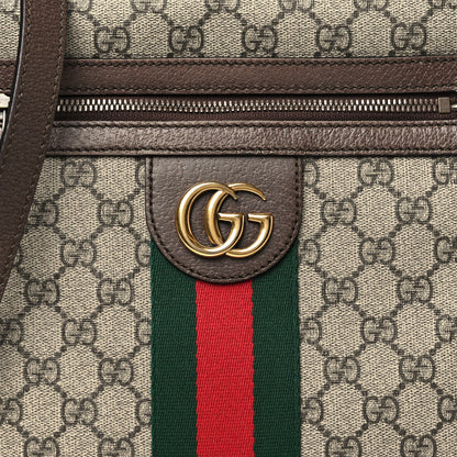 Gucci GG Supreme Monogram Web Small Ophidia Messenger Bag Brown 8 of 13