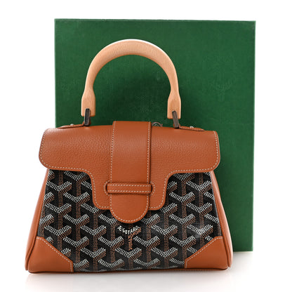 Goyard Goyardine Mini Saigon Black Gold 10 of 10