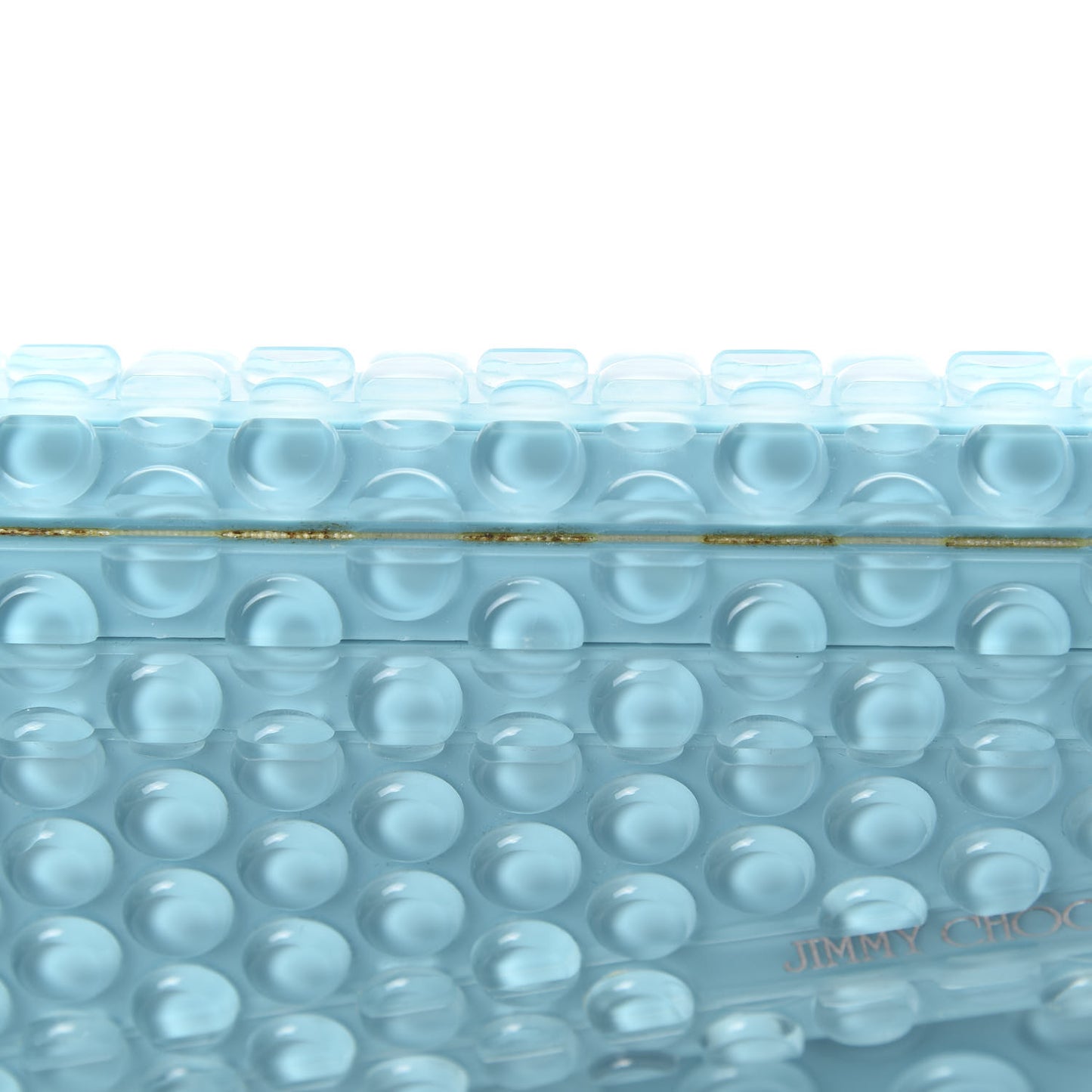 Acrylic Bubblewrap Candy Clutch Malibu
