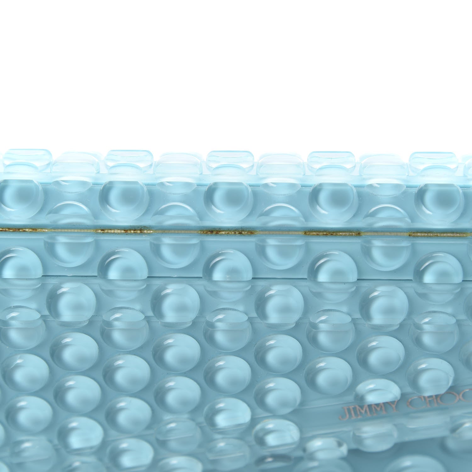 Jimmy Choo Acrylic Bubblewrap Candy Clutch Malibu 10 of 11