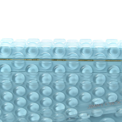 Jimmy Choo Acrylic Bubblewrap Candy Clutch Malibu 10 of 11