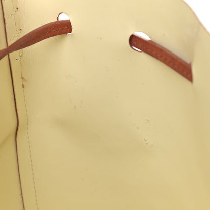 Mansur Gavriel Vegetable Tanned Calfskin Mini Bucket Bag Brandy Natural 10 of 14