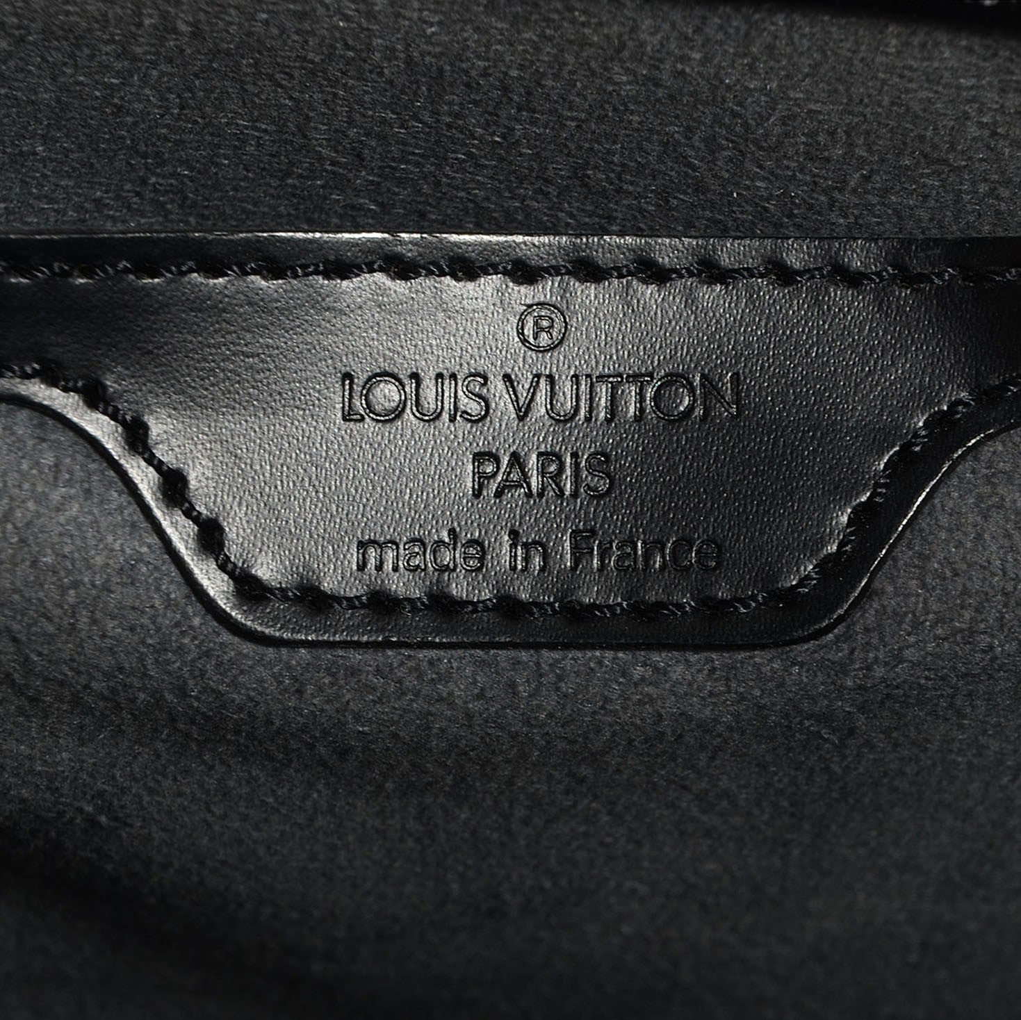 Louis Vuitton Epi Saint Jacques PM Black 6 of 7