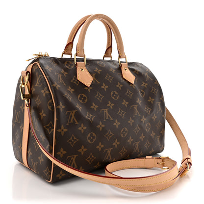Louis Vuitton Monogram Speedy Bandouliere 30 3 of 17