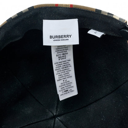 Burberry Technical Cotton Giant Check Baseball Cap L 8 of 8