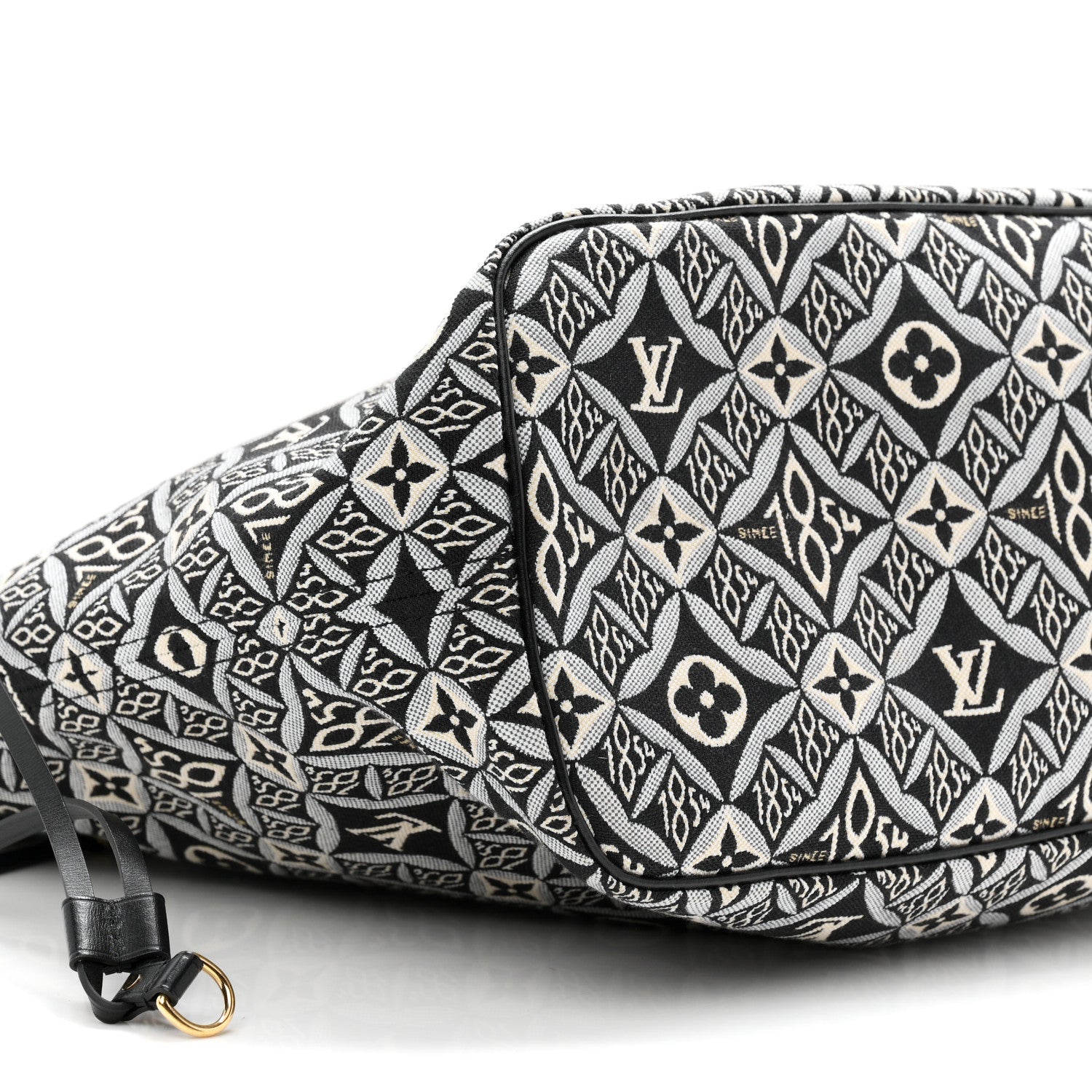 Louis Vuitton Jacquard Since 1854 Neverfull MM Grey 9 of 10