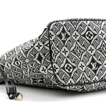 Louis Vuitton Jacquard Since 1854 Neverfull MM Grey 9 of 10