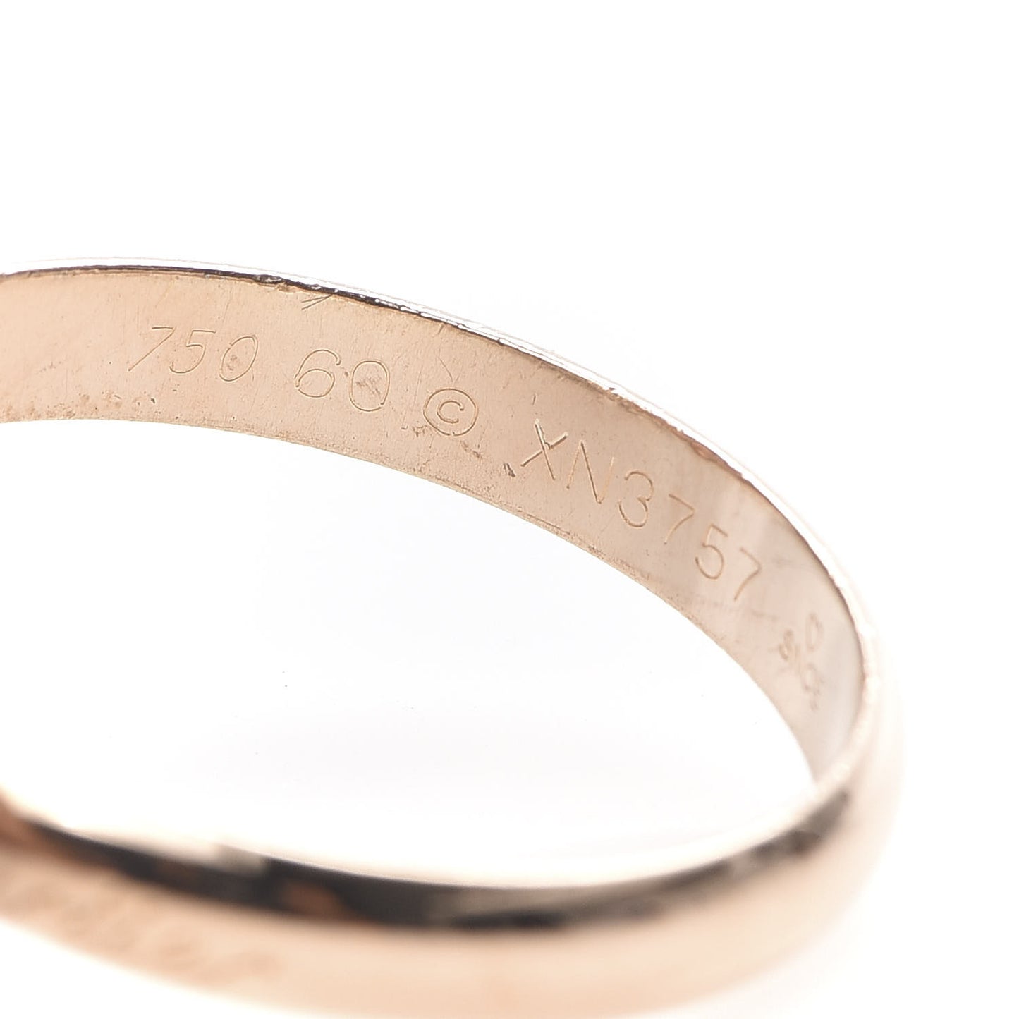 18K Pink Yellow White Gold Classic Trinity Ring 60 9