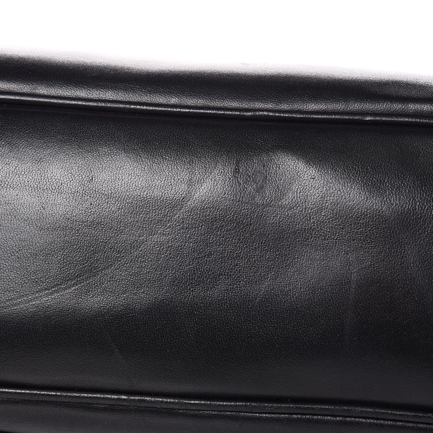 Lambskin Shopping Tote Black