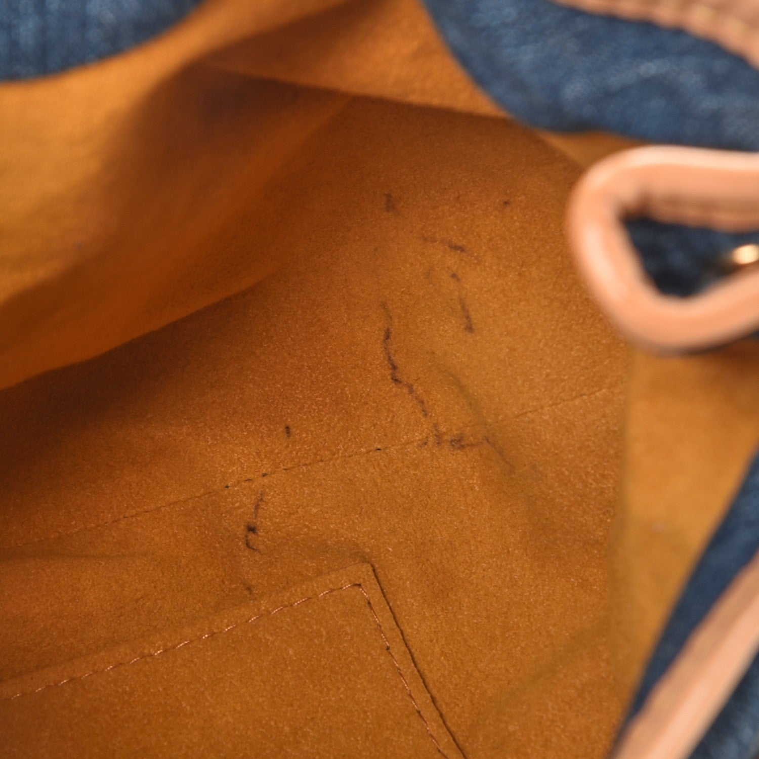 Louis Vuitton Monogram Denim Pleaty Blue 8 of 10