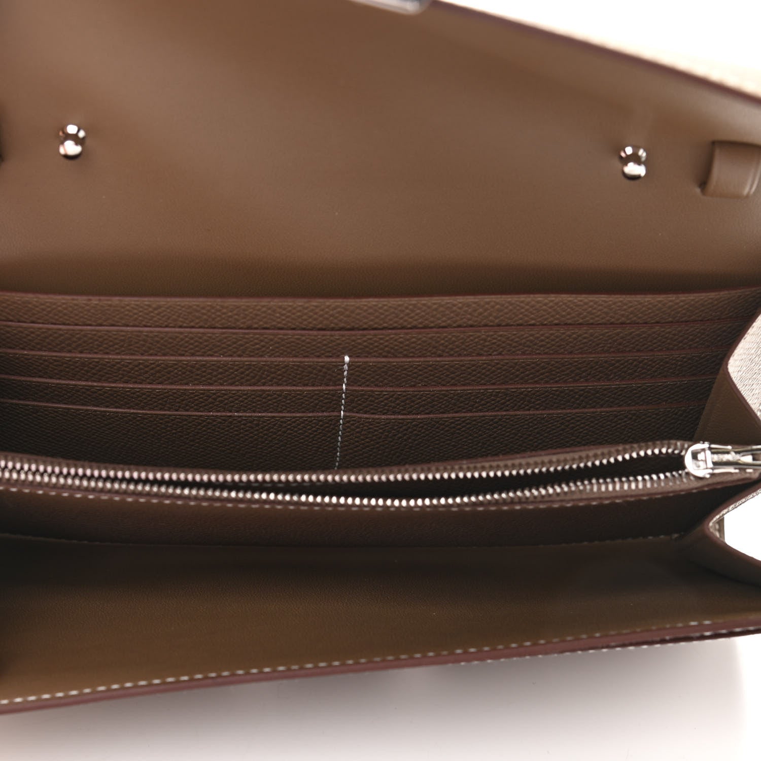 Hermes Epsom Constance Long To Go Wallet Etoupe 5 of 11