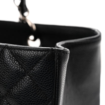 Chanel Caviar Quilted Grand Shopping Tote GST Black 11 of 14