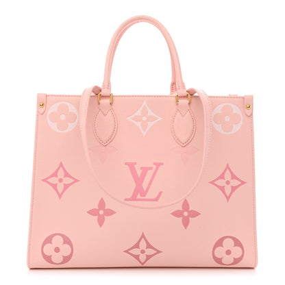 Louis Vuitton Empreinte Monogram Giant Onthego MM Degrade Rose 1 of 9