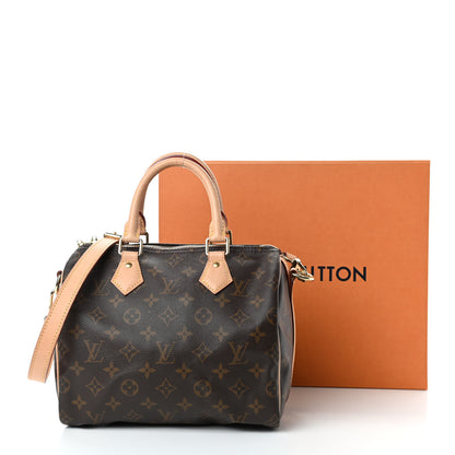 Louis Vuitton Monogram Speedy Bandouliere 25 10 of 10