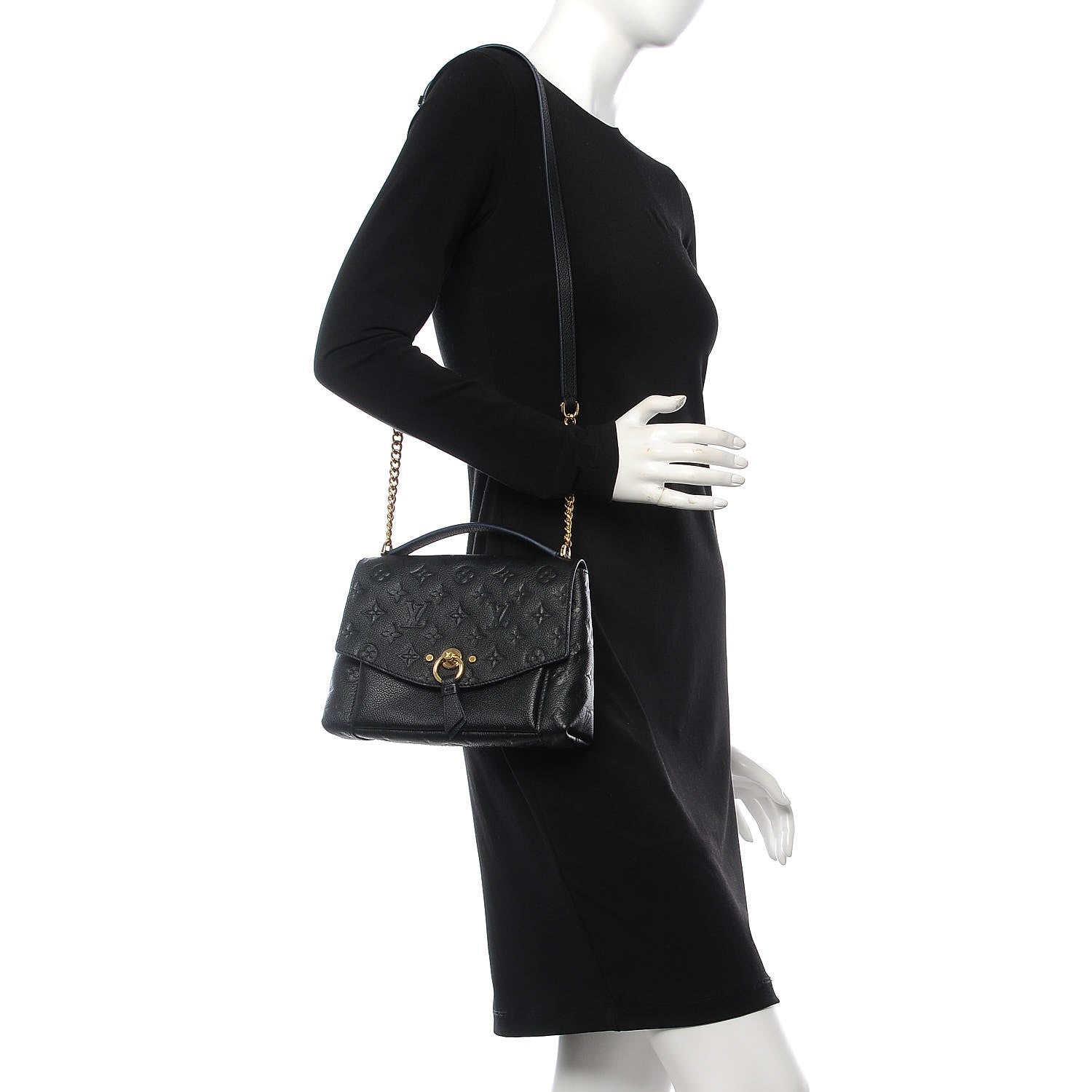 Louis Vuitton Empreinte Blanche BB Black 2 of 8