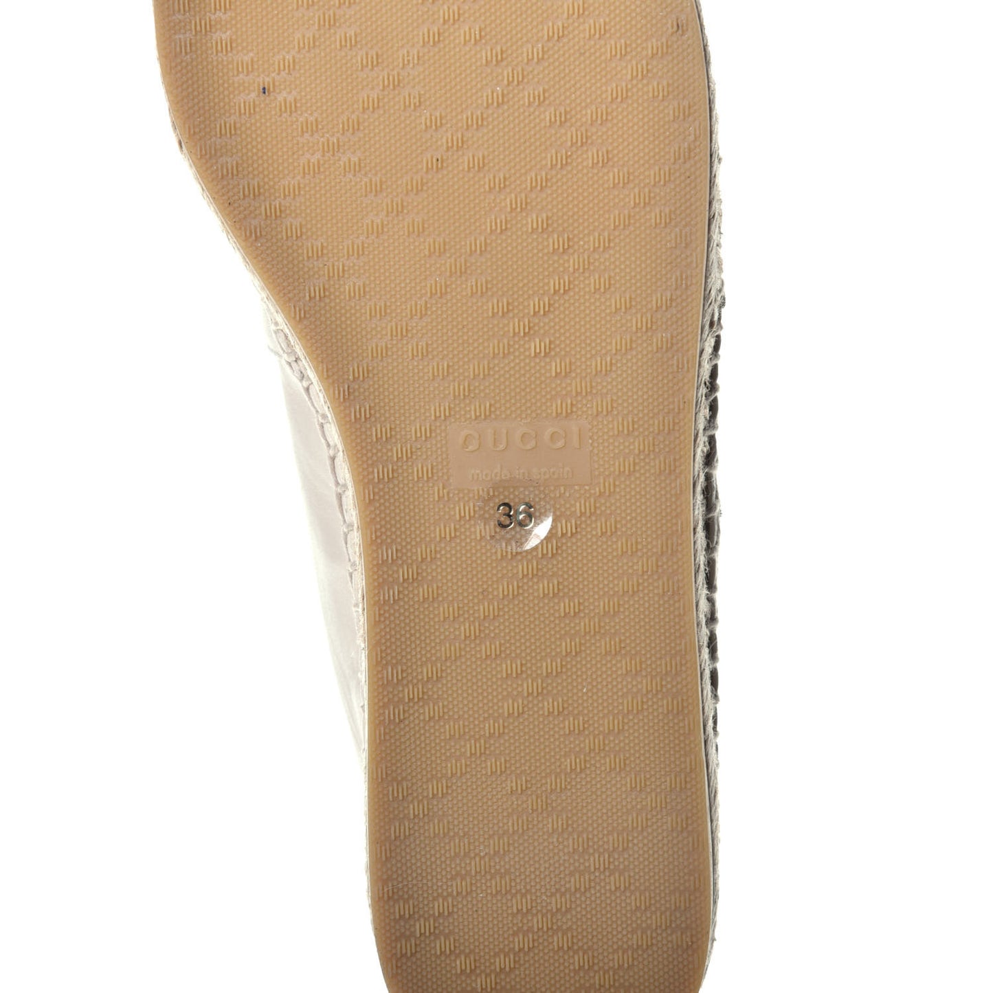 Nappa Ophelia Espadrilles 36 Mystic White