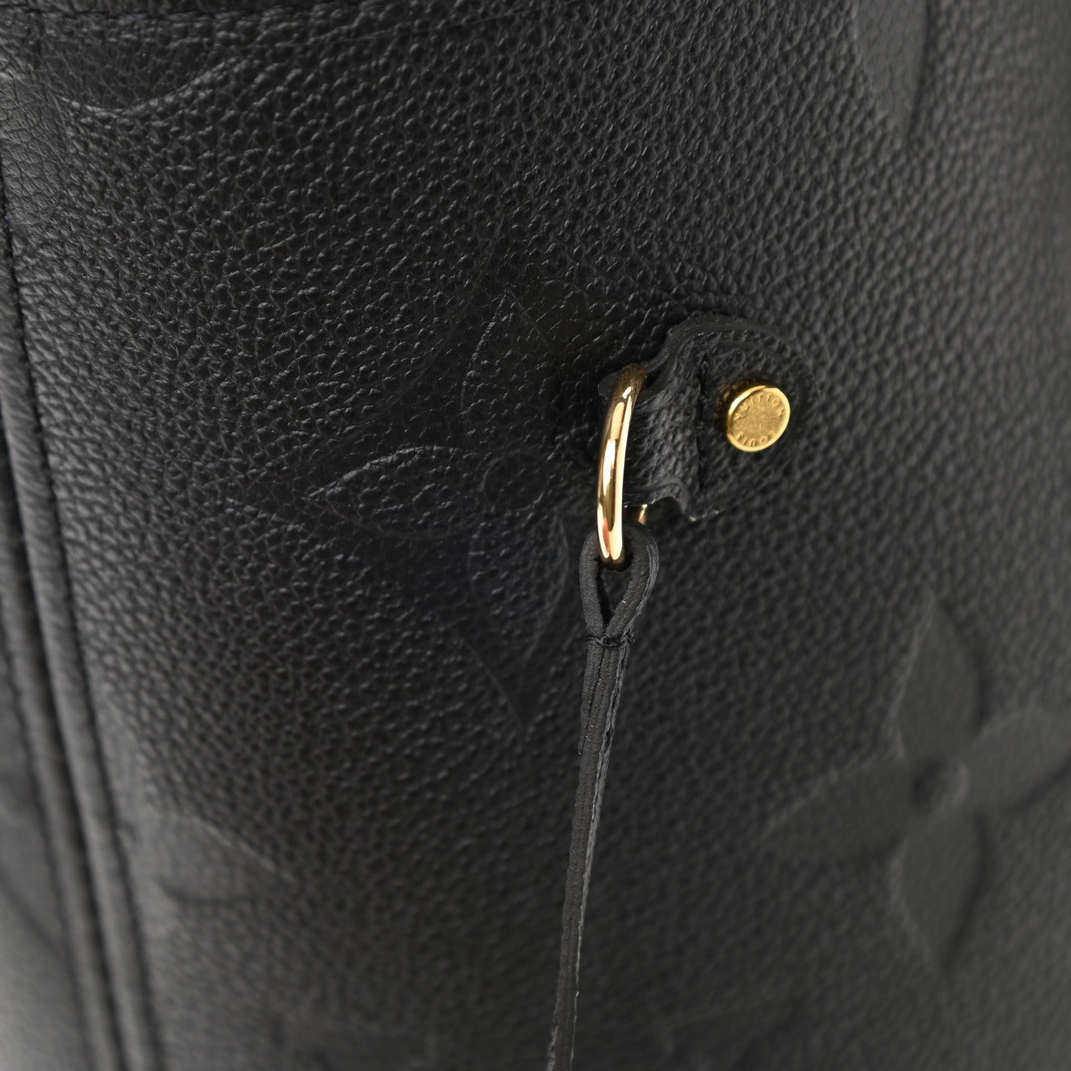 Louis Vuitton Empreinte Monogram Giant Neverfull MM Black 11 of 11
