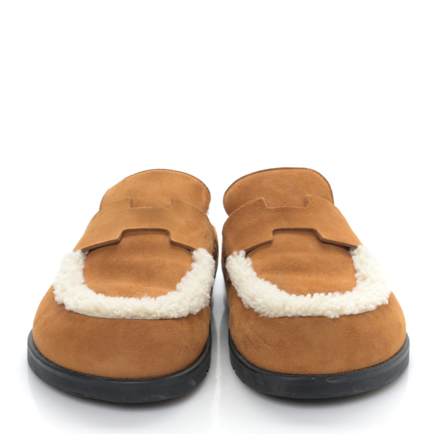 Suede Goatskin Shearling Go Mules 41 Beige Kraft Ecru 41 Beige Kraft Ecru