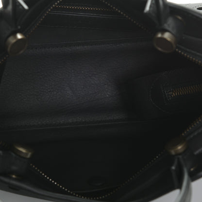 Balenciaga Veau Soyeux Perforated Blackout Hardware S City Black 5 of 6