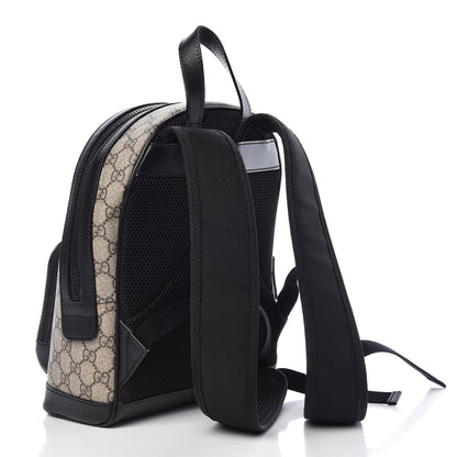 Gucci GG Supreme Monogram Small Eden Day Backpack Black 3 of 20