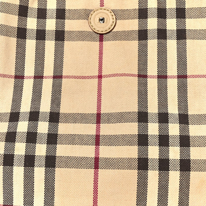 Burberry Vintage Check Tote Red 8 of 12