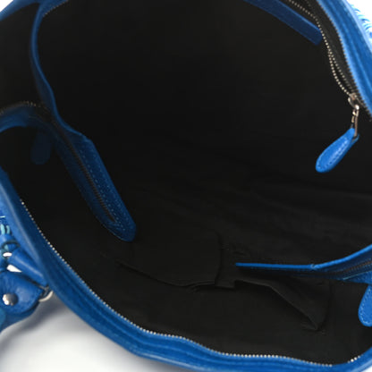 Balenciaga Agneau Giant 12 Silver Hardware City Bleu Lazuli 6 of 11