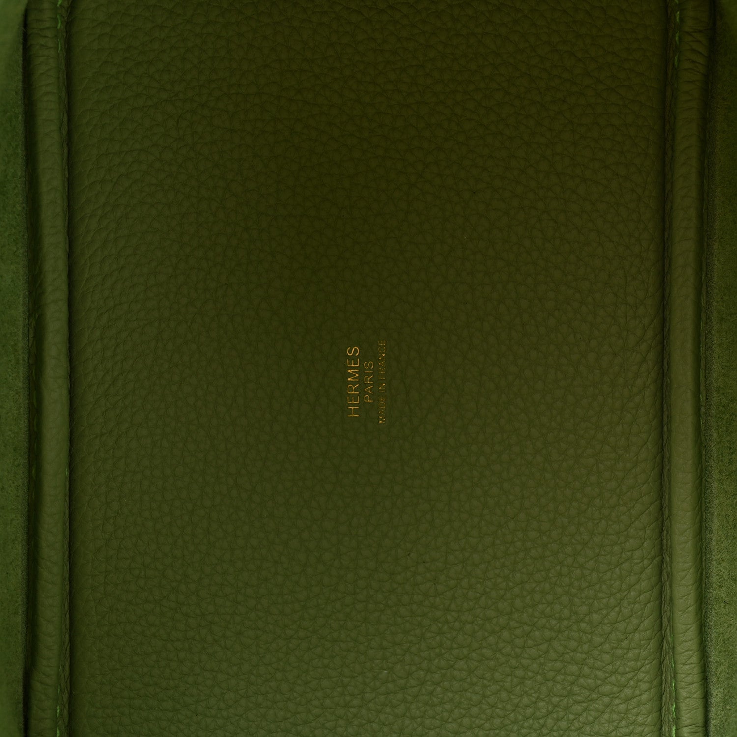 Hermes Taurillon Maurice Picotin Lock 18 PM Vert Criquet 6 of 10