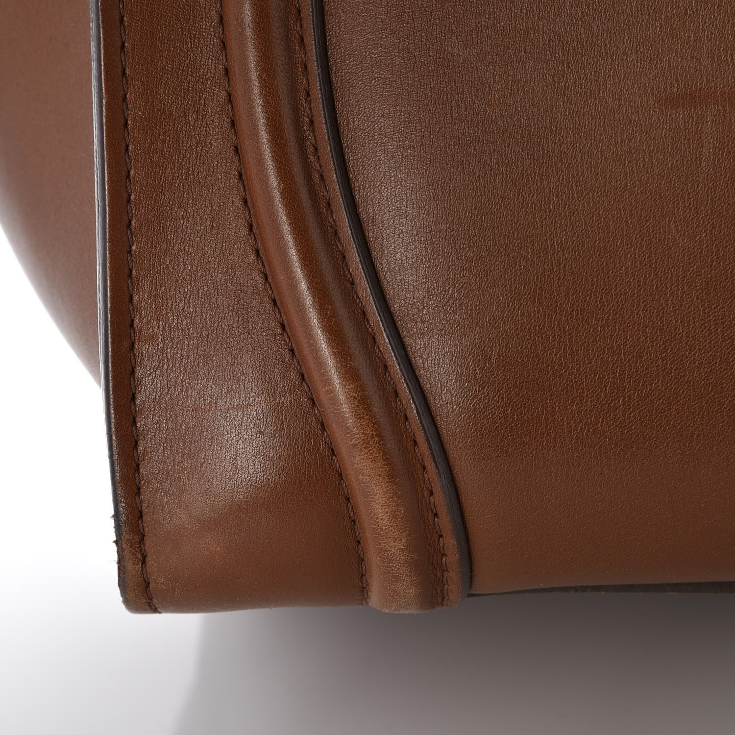 Celine Palmelato Mini Luggage Camel 10 of 16