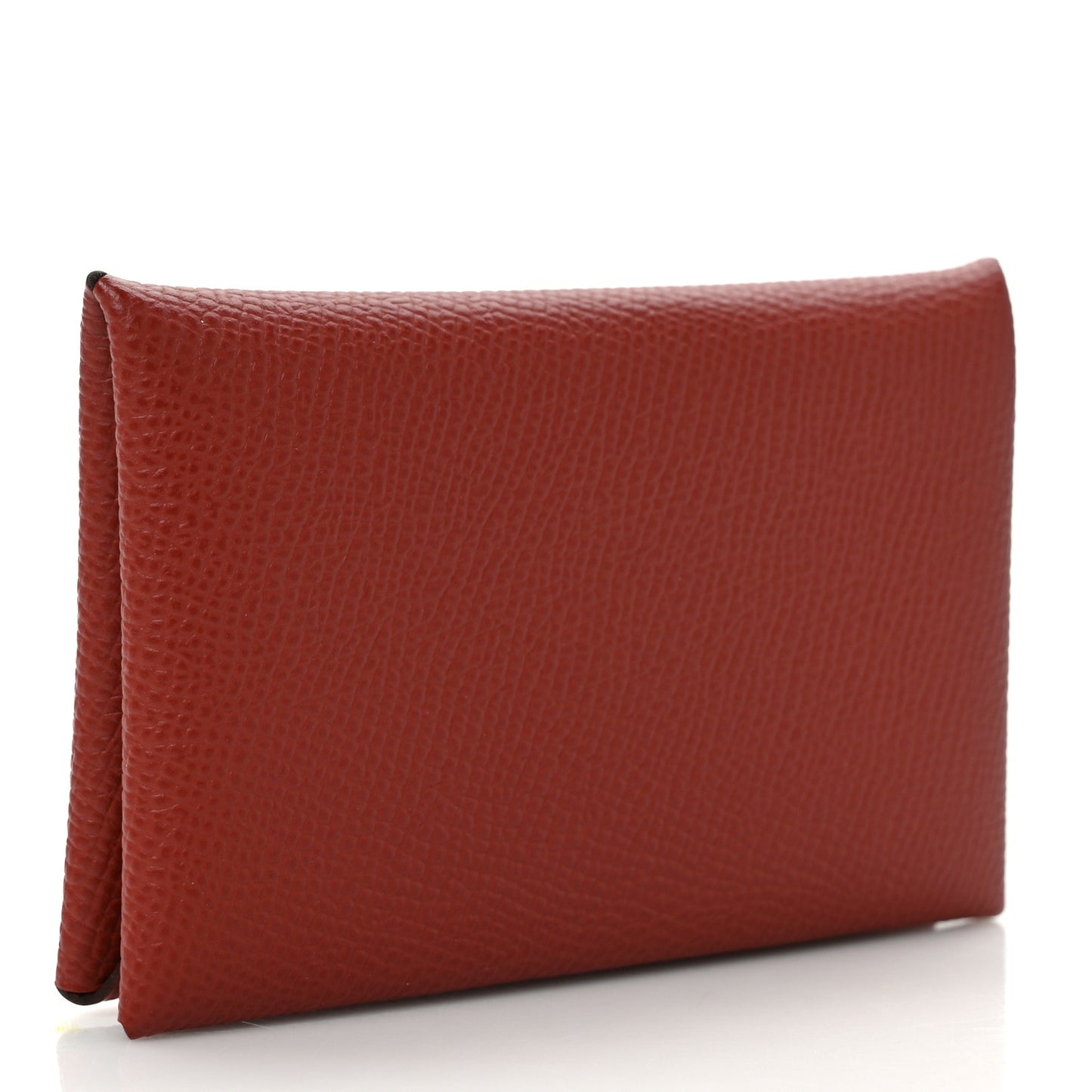 Epsom Calvi Card Case Rouge Venetian