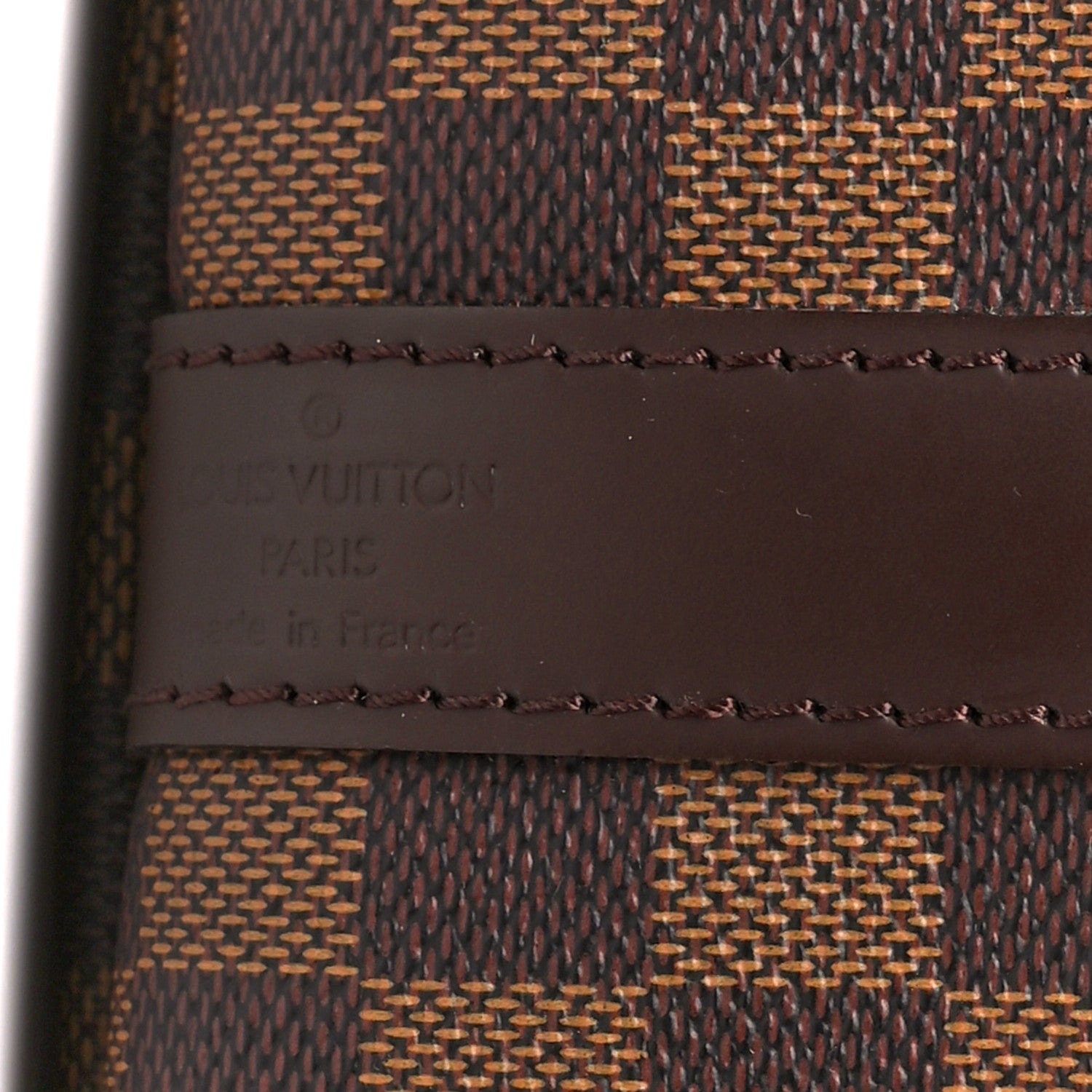 Louis Vuitton Damier Ebene Keepall Bandouliere 55 8 of 14