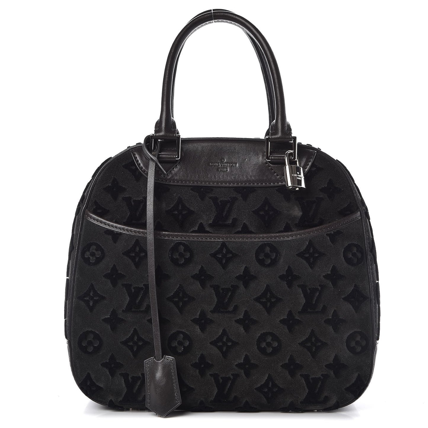 Monogram Suede Tuffetage Deauville Cube Gris