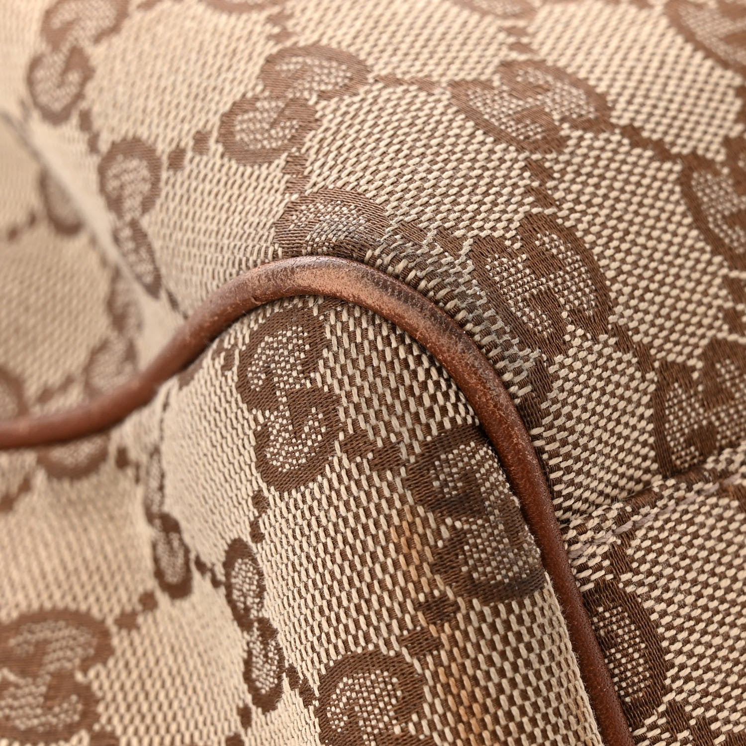Gucci Monogram Large Sukey Tote Brown 12 of 15
