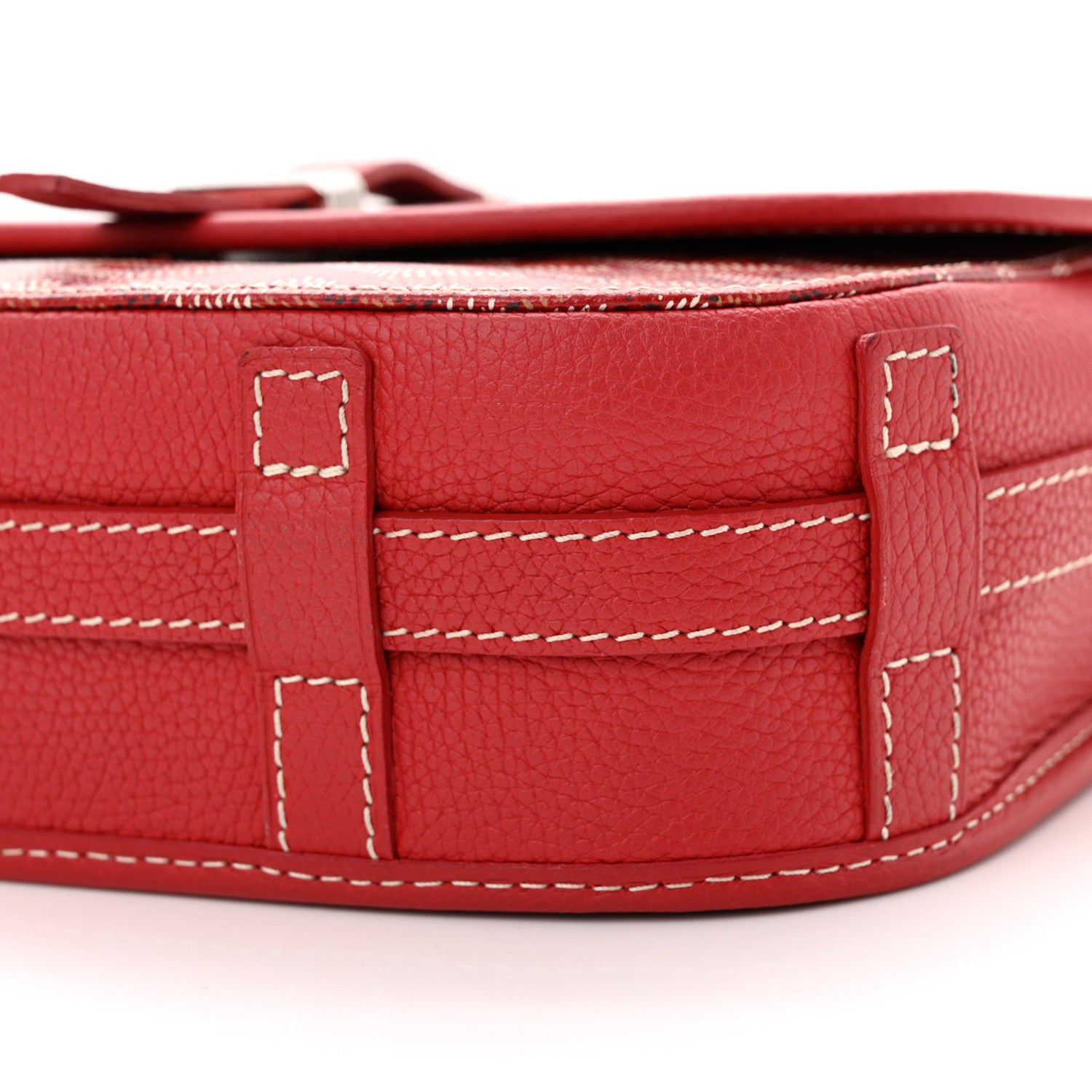 Goyard Goyardine Belvedere II PM Messenger Bag Red 10 of 11