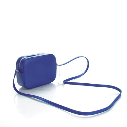 Saint Laurent Grain De Poudre Small Classic Monogram Camera Bag Blue Majorelle 3 of 7