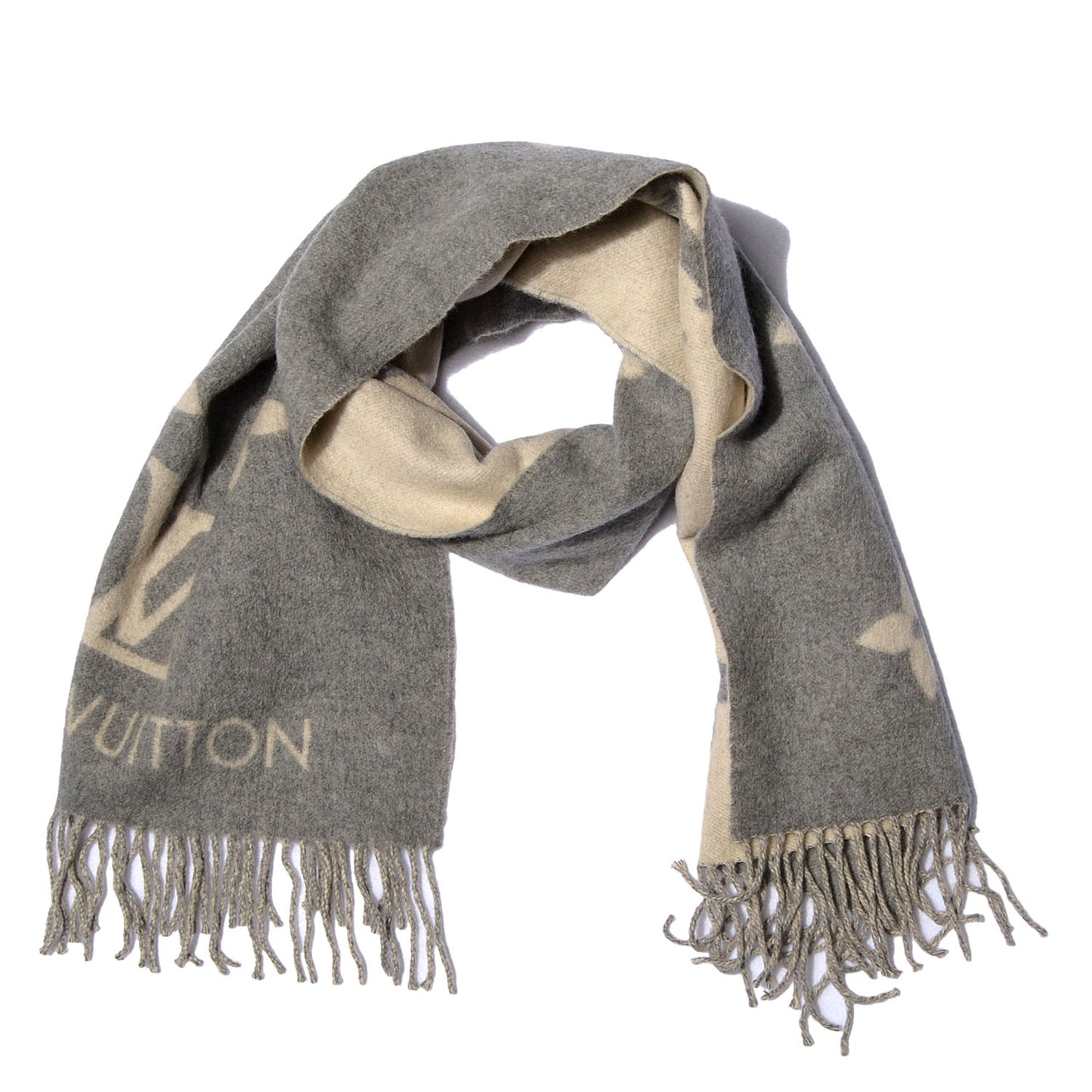 Cashmere Monogram Reykjavik Scarf