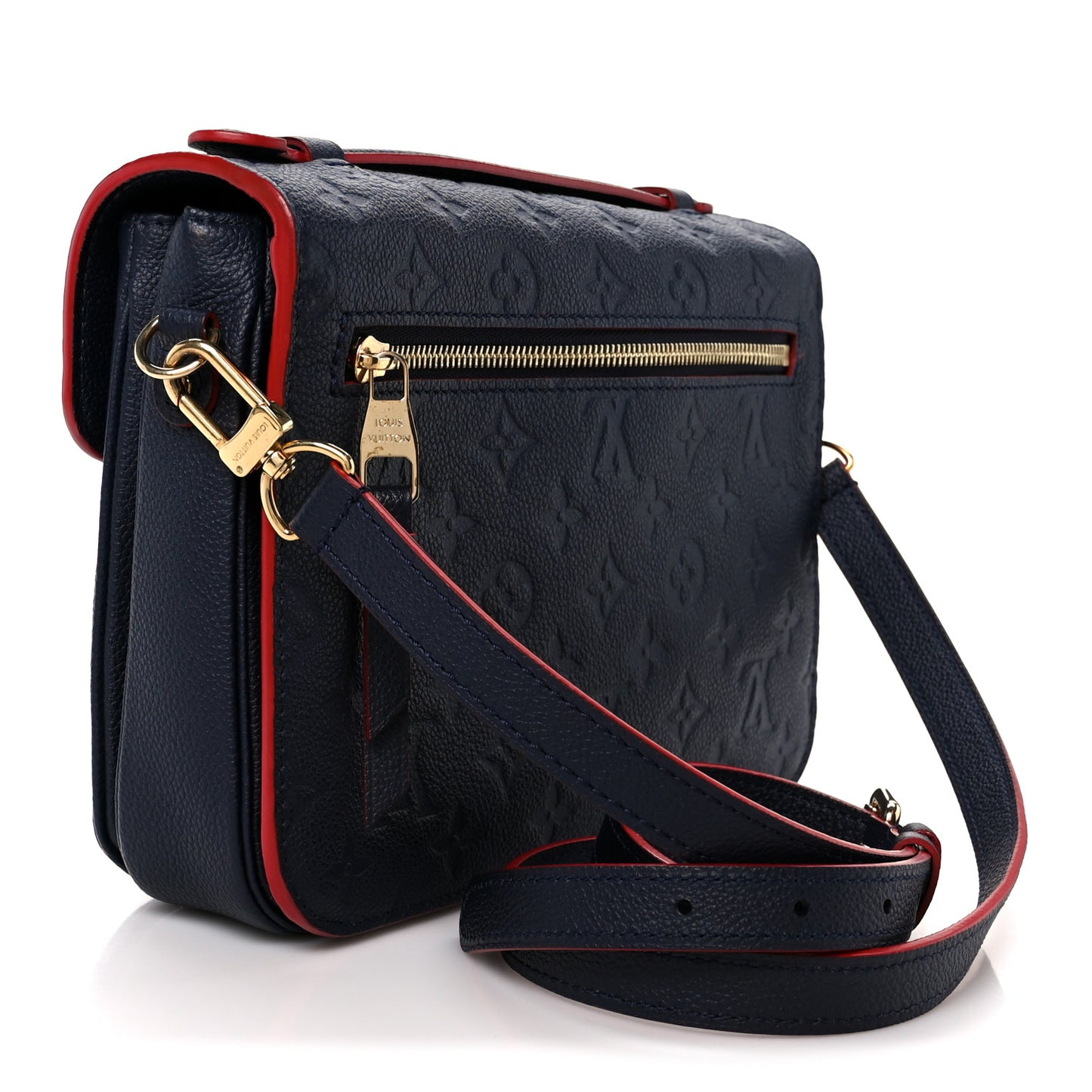 Empreinte Pochette Metis Marine Rouge