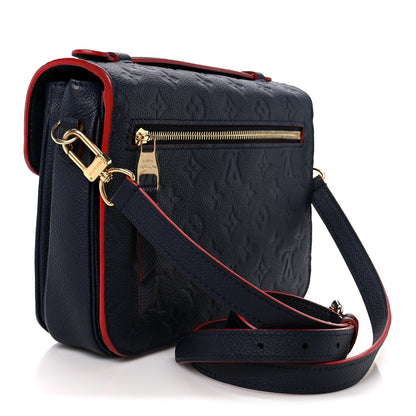 Louis Vuitton Empreinte Pochette Metis Marine Rouge 3 of 12
