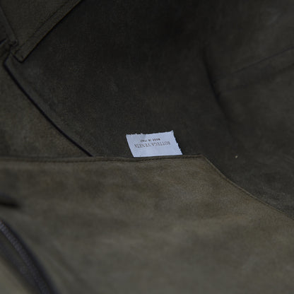 Bottega Veneta Butter Calfskin Patchwork Tote Army Green 6 of 13