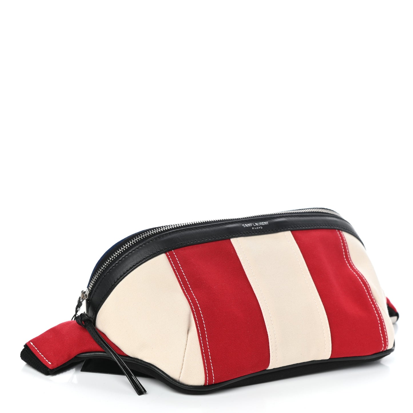 Canvas Classic Belt Bag Red Blue White