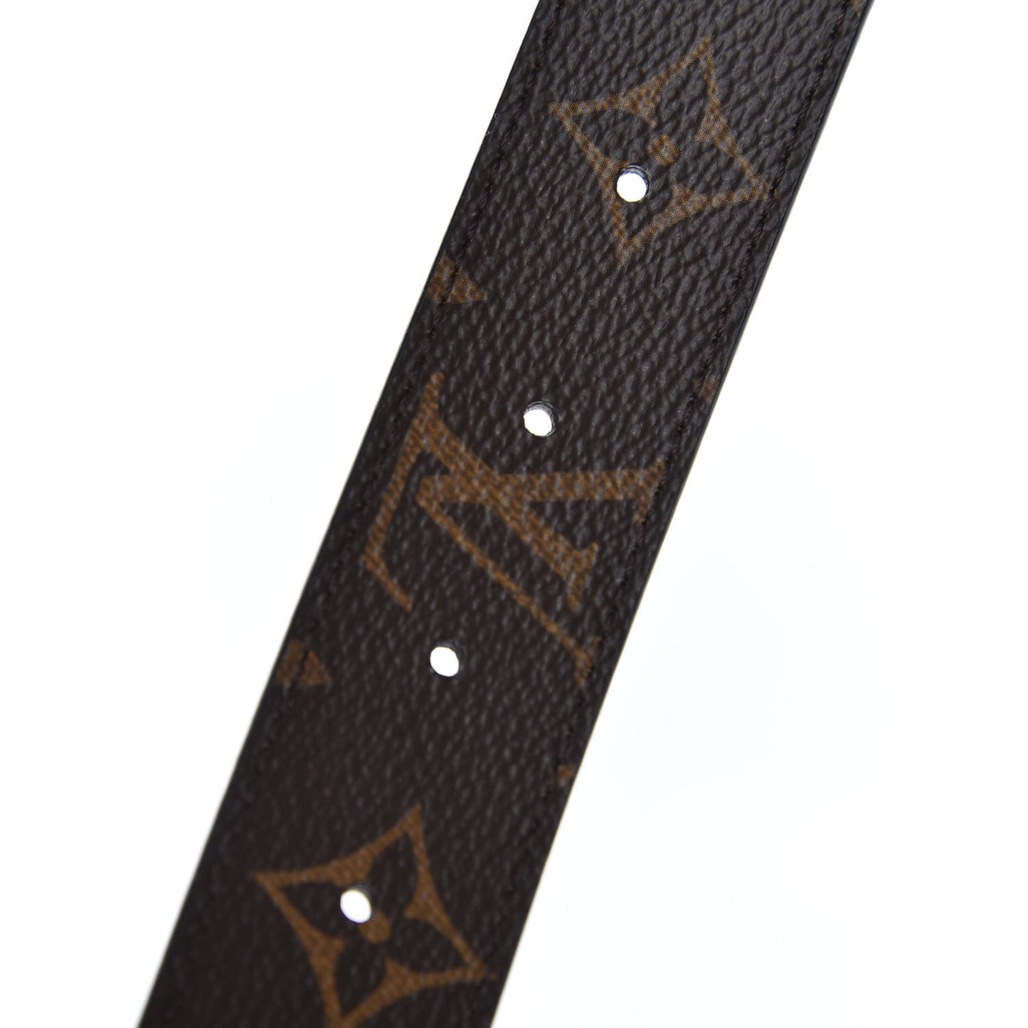 Calfskin Monogram 30mm LV Initiales Reversible Belt 90 36 Black