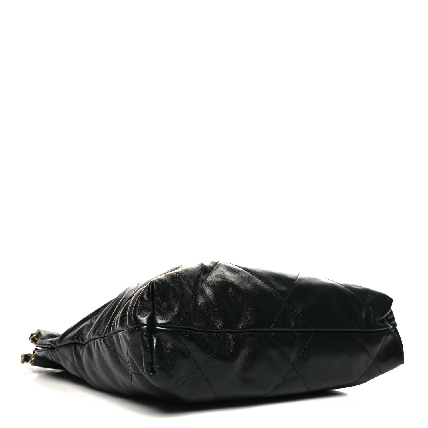 Chanel Shiny Calfskin Quilted Small Chanel 22 Black 5 of 13