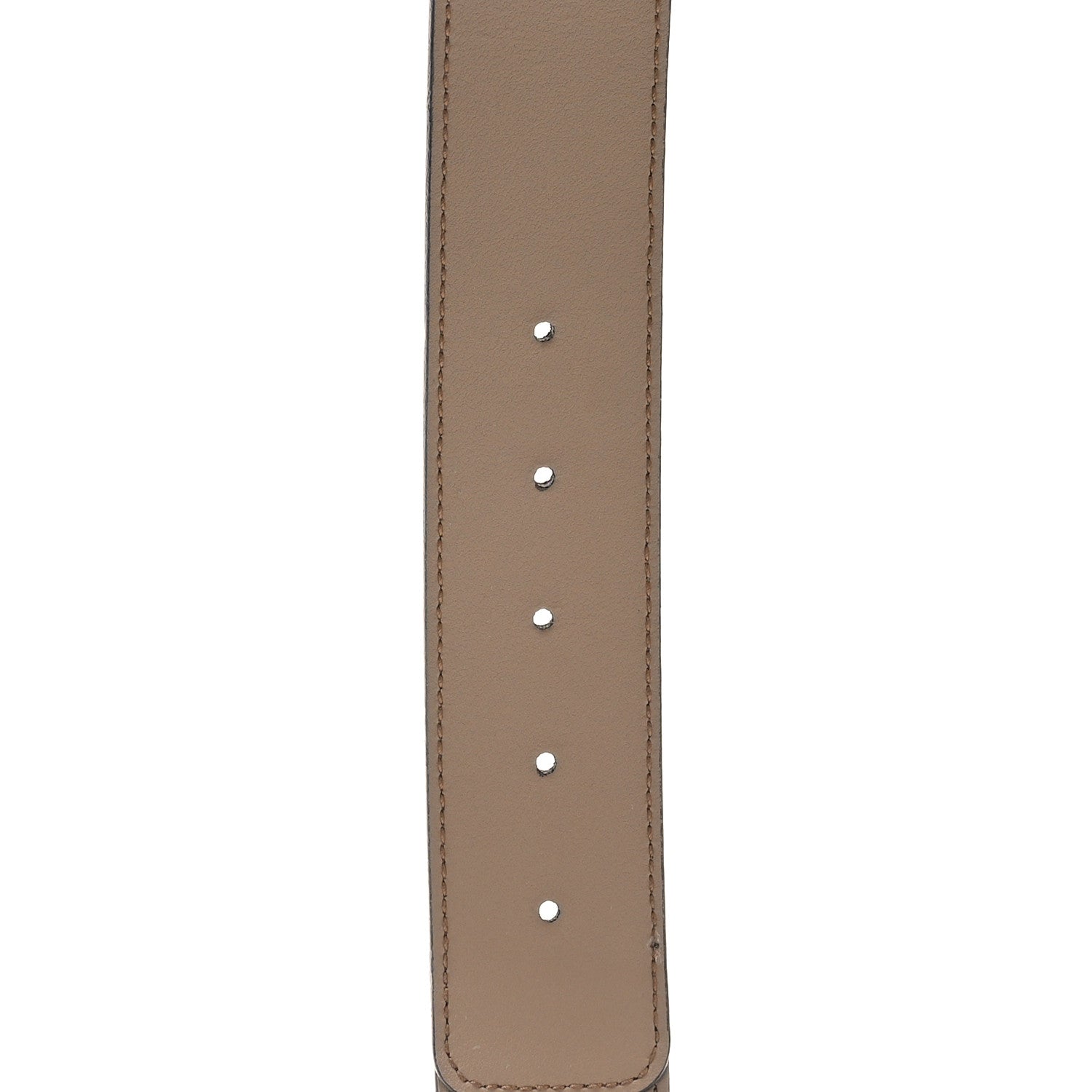Gucci GG Supreme Monogram Suede Dionysus 40mm Belt 75 30 Beige Taupe 4 of 5