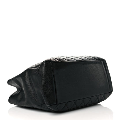 Chanel Caviar Quilted Grand Shopping Tote GST Black 4 of 18