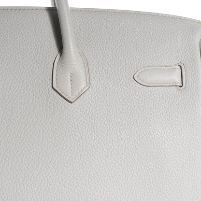 Hermes Togo Birkin 35 Gris Perle 4 of 23
