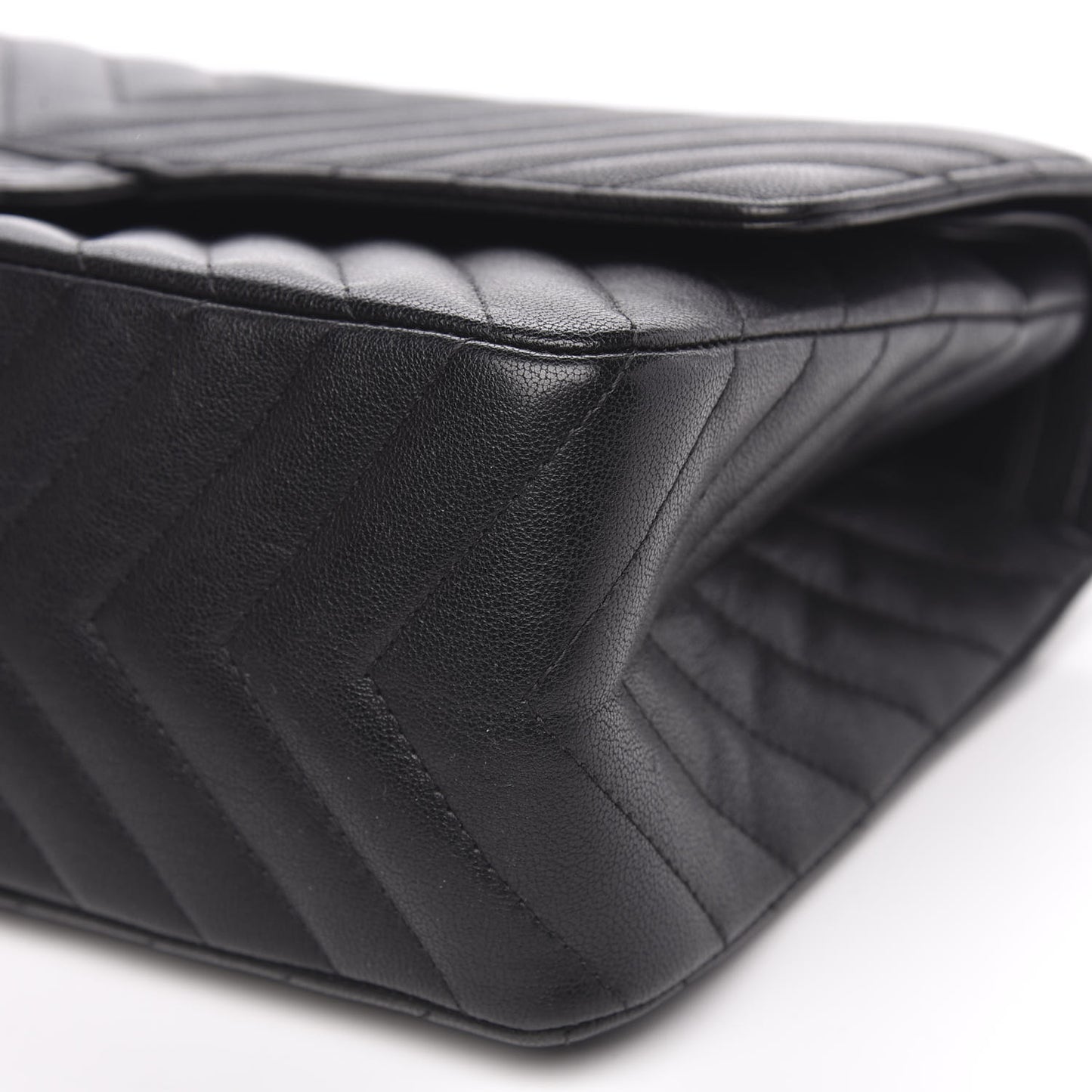 Sheepskin Chevron Quilted 2.55 Reissue 226 Flap So Black